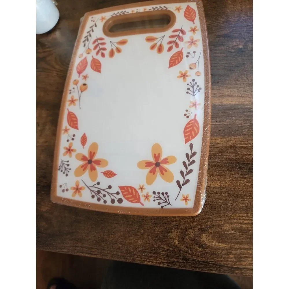Cutting Board  Autumn Leaf Design - Picture 2 of 5